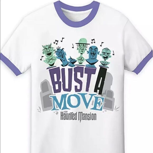 NWT Disney Parks | Haunted Mansion | Busta Move Top - Picture 1 of 3